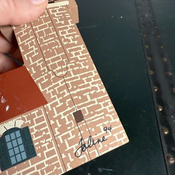 1994 The Cat's Meow Waterfront Series Sand Island Lighthouse in bag - Picture 3 of 5